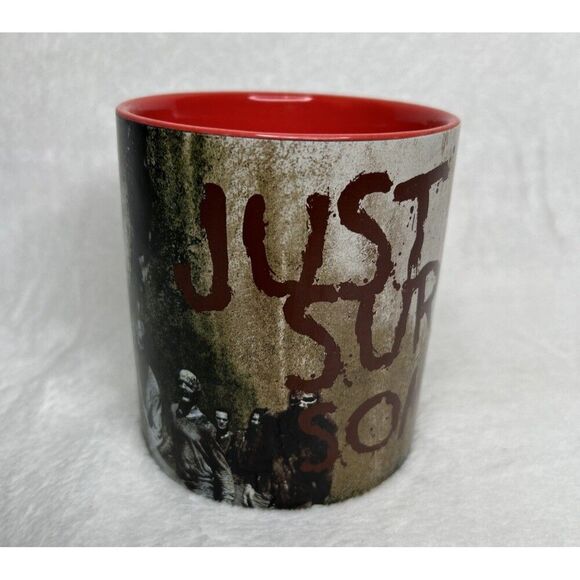 Just Funky The Walking Dead Large 20 oz Coffee Mug Zombie Dweller Inside AMC - Picture 5 of 7